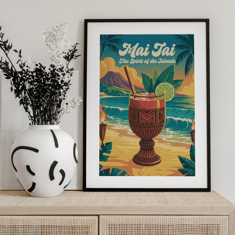 Mai Tai - Art Print by Andreas Magnusson