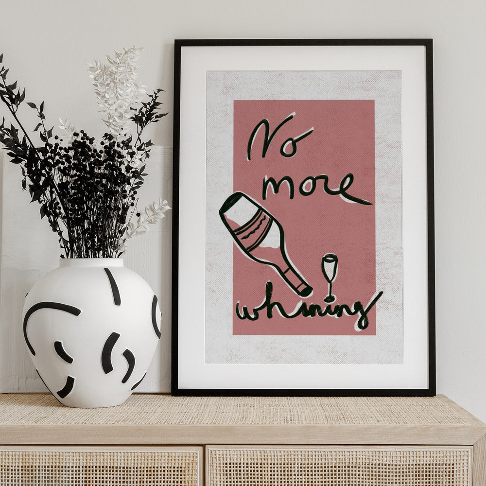 Bottle Blues - Art Print by Mela Patterns