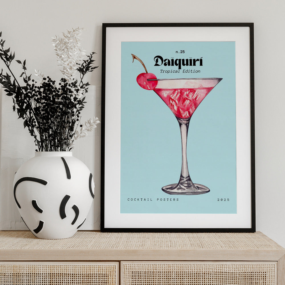 Cherry Daiquiri Bliss - Art Print by Elizabeth C