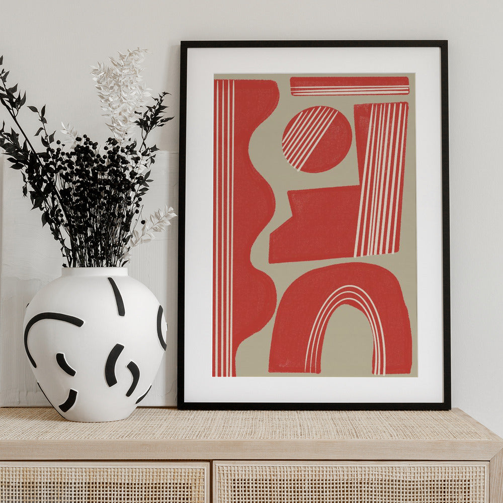 Geo Balance Object No.2 - Art Print by THE MIUUS STUDIO