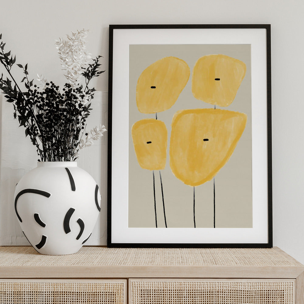 Geo Plant - Art Print by THE MIUUS STUDIO