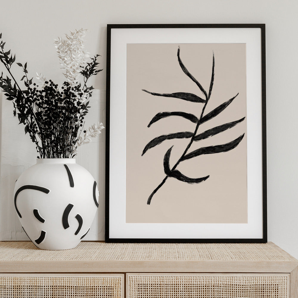 Palm Leaves - Art Print by THE MIUUS STUDIO