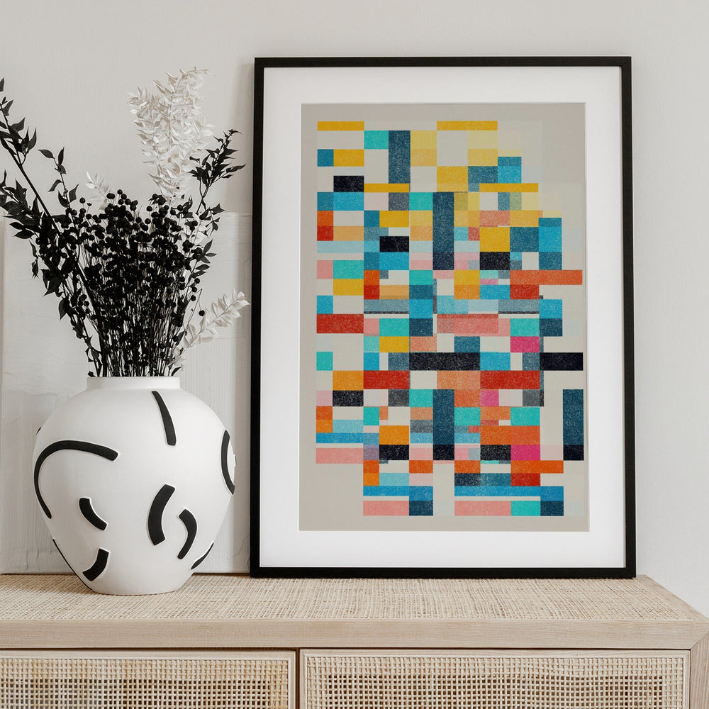 Colorful Pattern - Art Print by THE MIUUS STUDIO