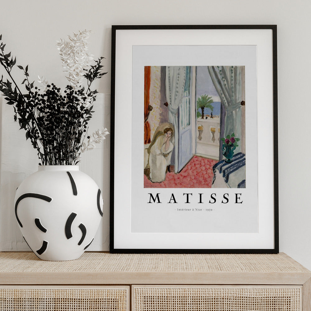 Intérieur à Nice - Art Print by Henri Matisse