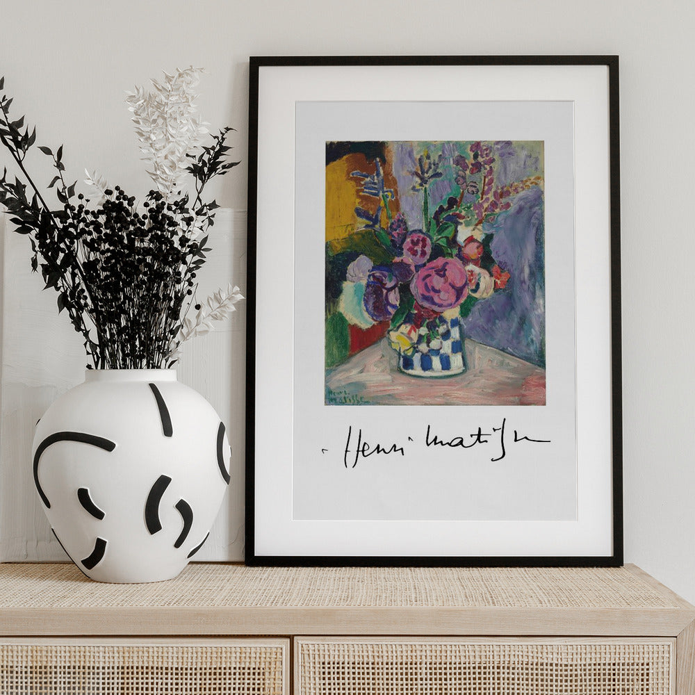 Lles Pivoines - Art Print by Henri Matisse
