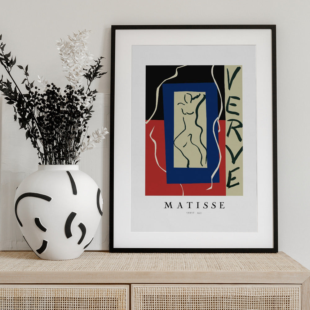 Verve 1937 Boarder - Art Print by Henri Matisse