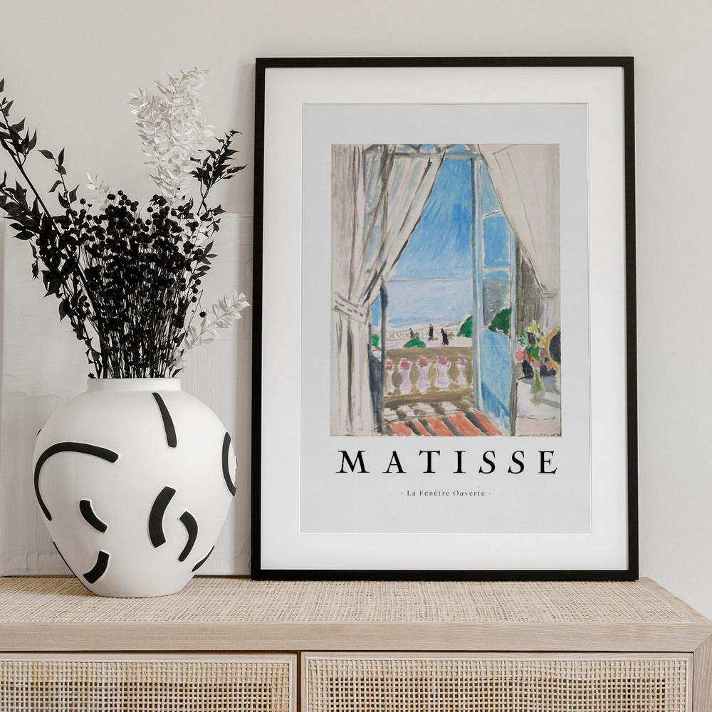 La Fenêtre Ouverte - Art Print by Henri Matisse