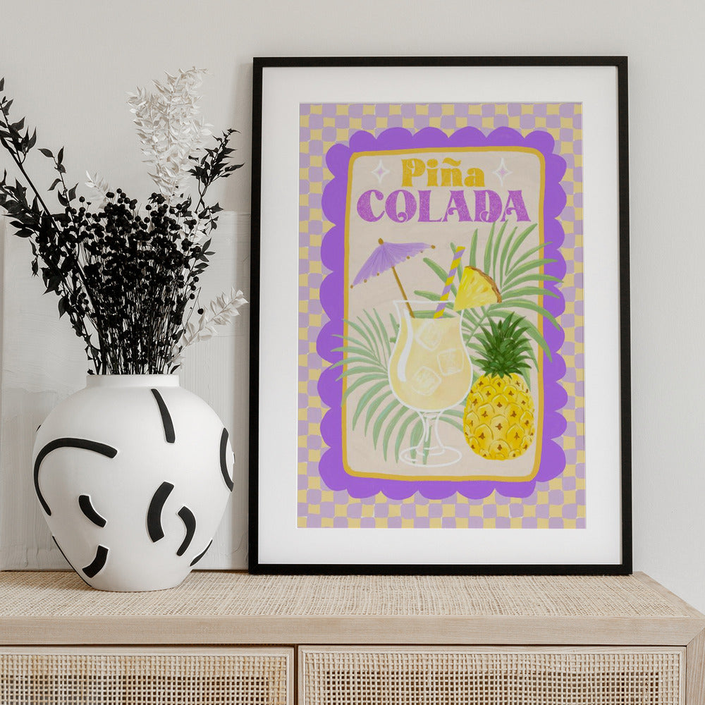 Pina Colada - Art Print by Katarzyna Gąsiorowska
