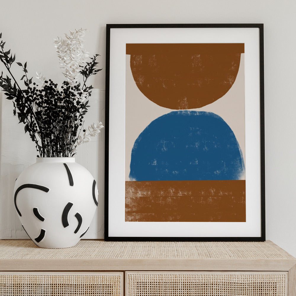 Geo Shapes - Art Print by THE MIUUS STUDIO