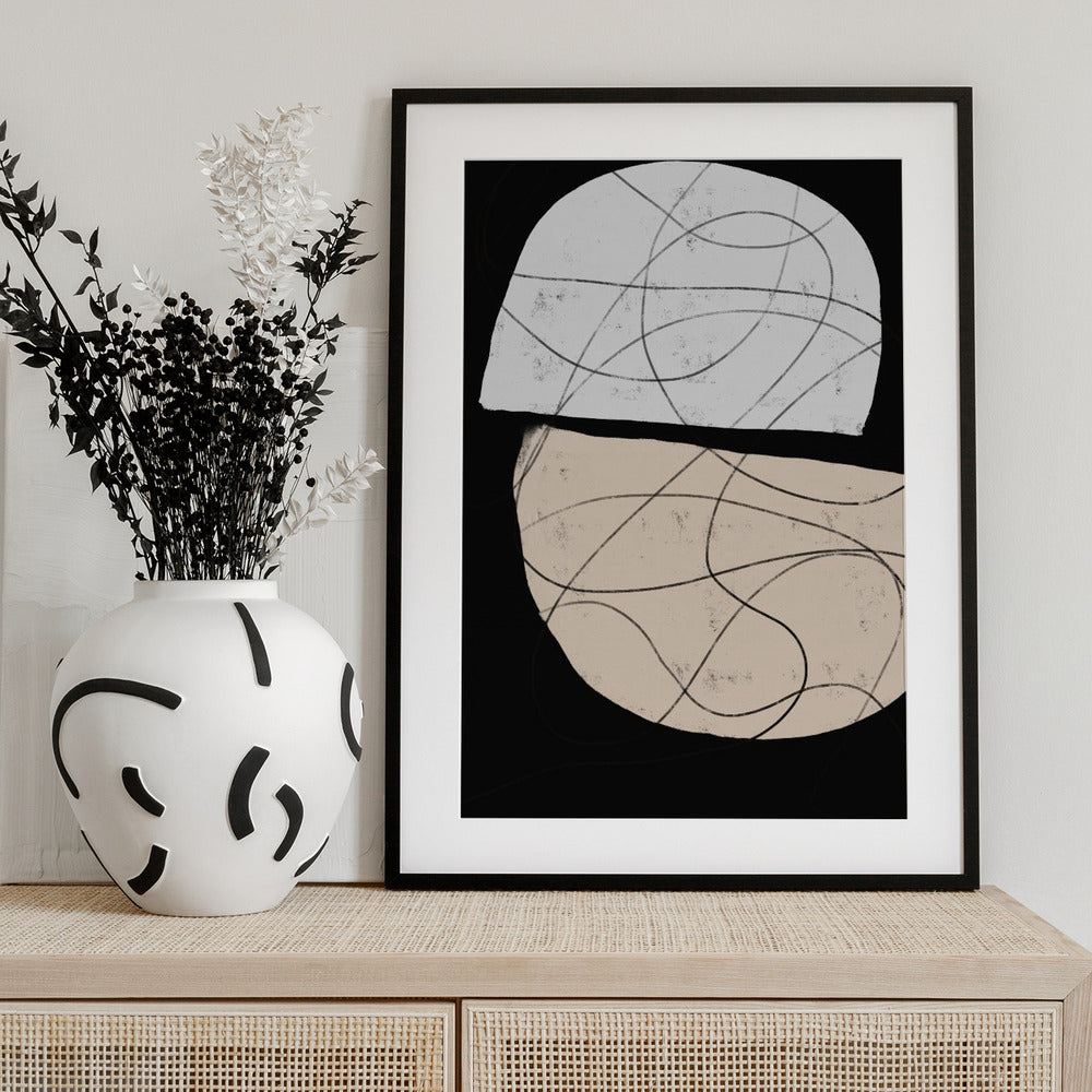 New Abstract No.1 - Art Print by THE MIUUS STUDIO