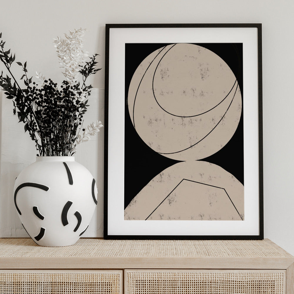 New Abstract No.5 - Art Print by THE MIUUS STUDIO