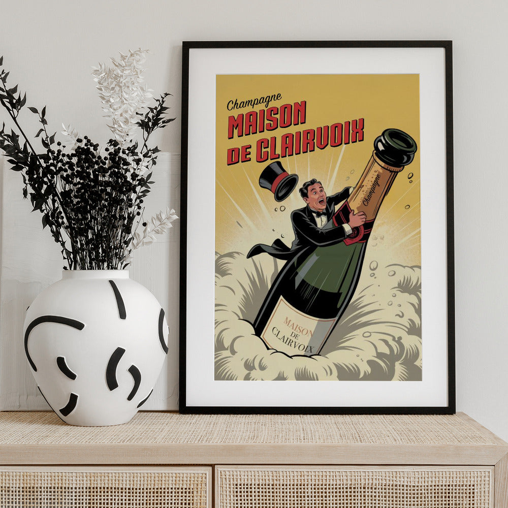 Maison De Clairvoix - Art Print by Andreas Magnusson