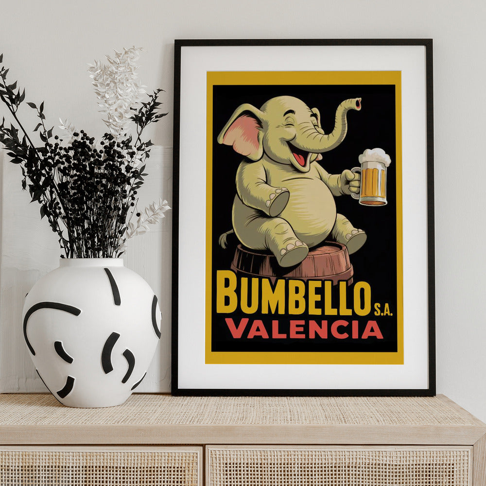 Bumbello - Art Print by Andreas Magnusson