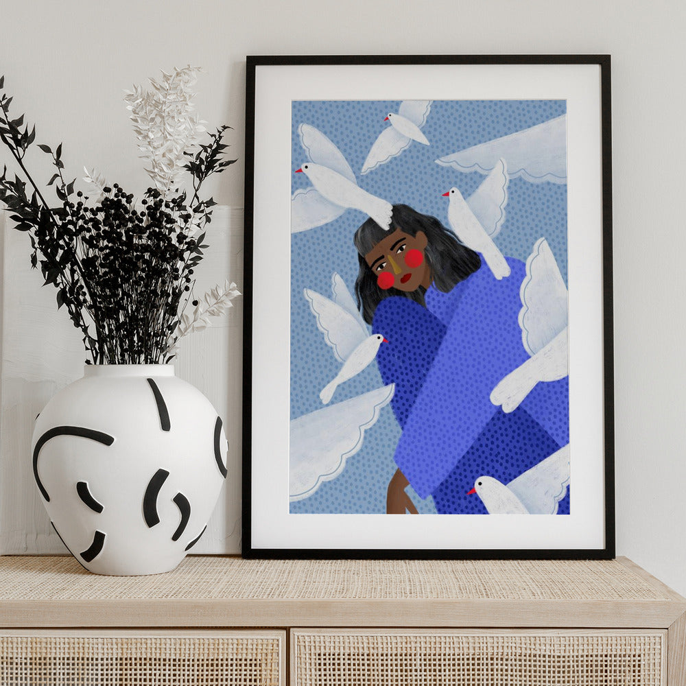 Birds - Art Print by Bea Müller