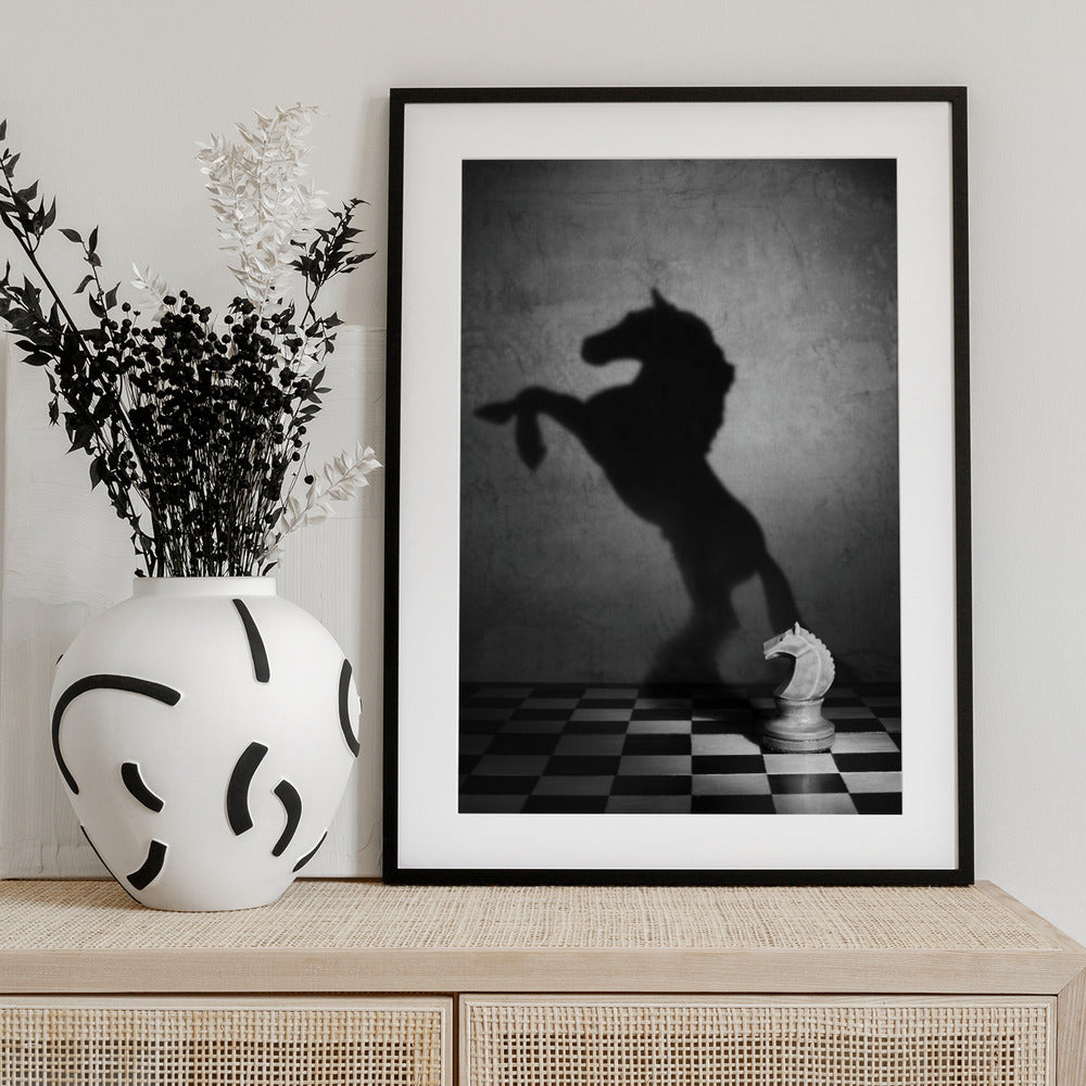 The soul of a mustang - Art Print by Victoria Glinka