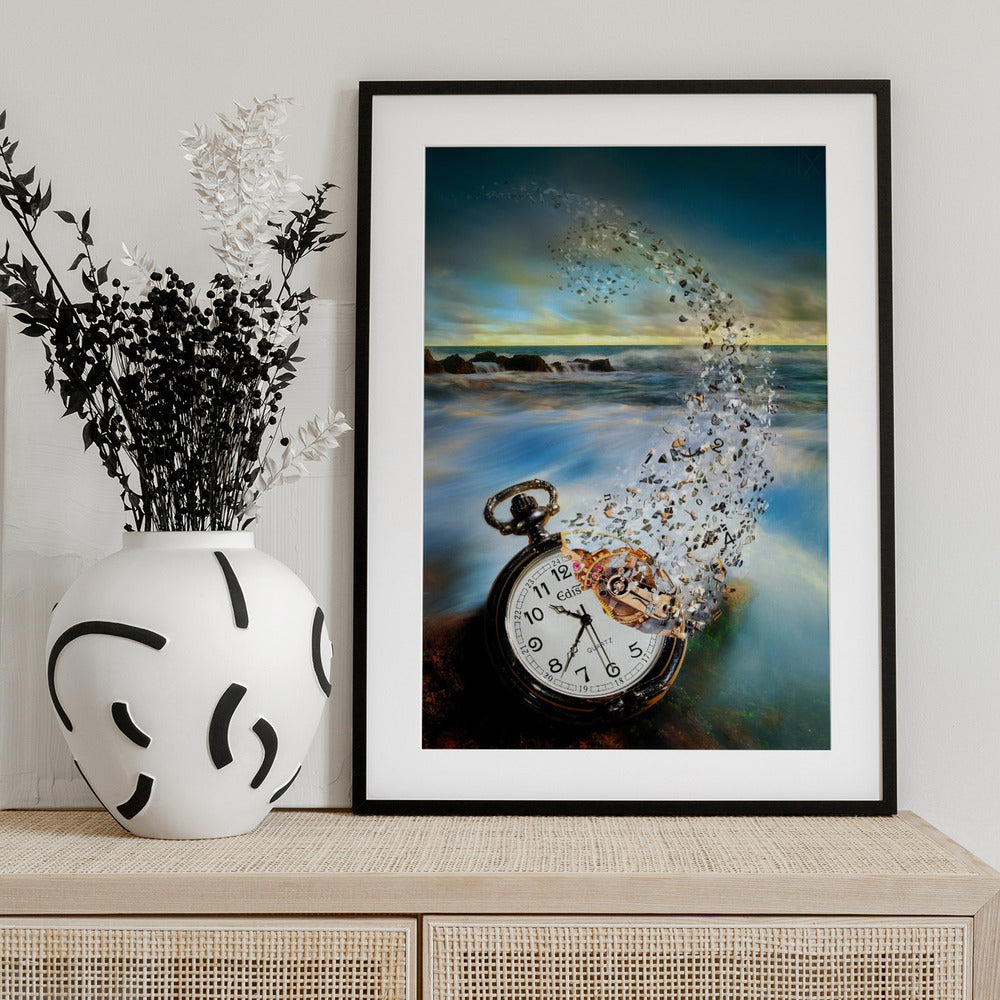 The Vanishing Time - Art Print by Sandy Wijaya
