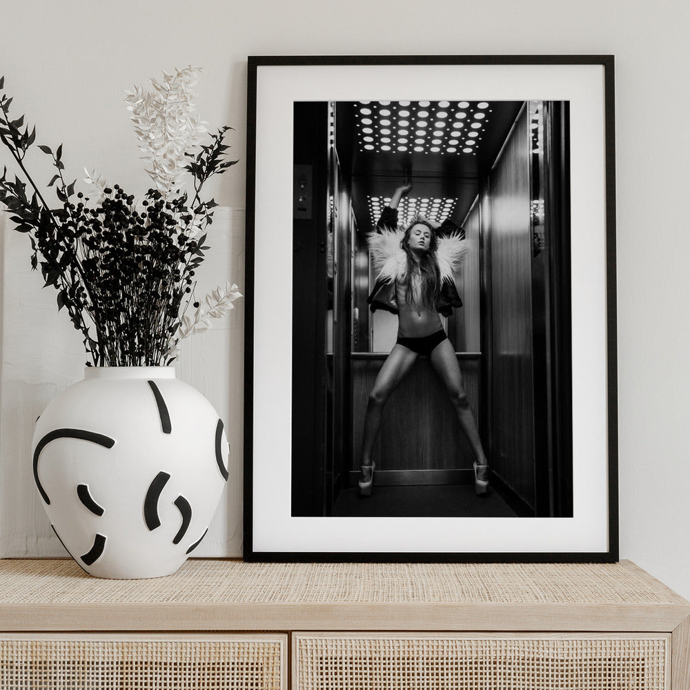 Elevator - Art Print by Martin Krystynek MQEP