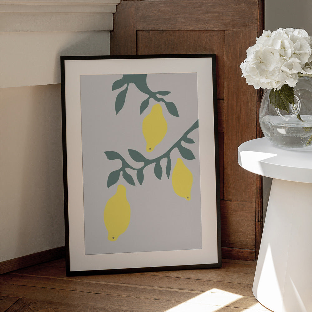 Lemons - Art Print by Pictufy Studio II