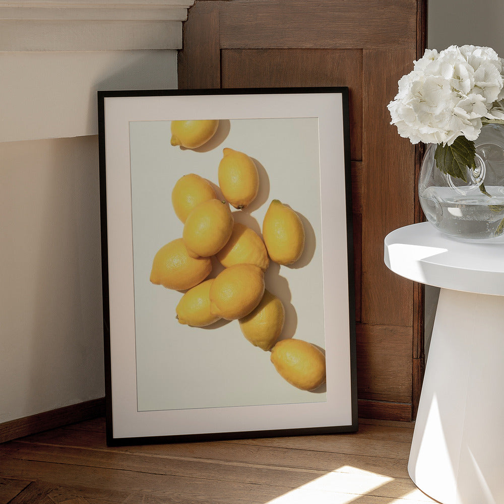 Lemons_1 - Art Print by Pictufy Studio III