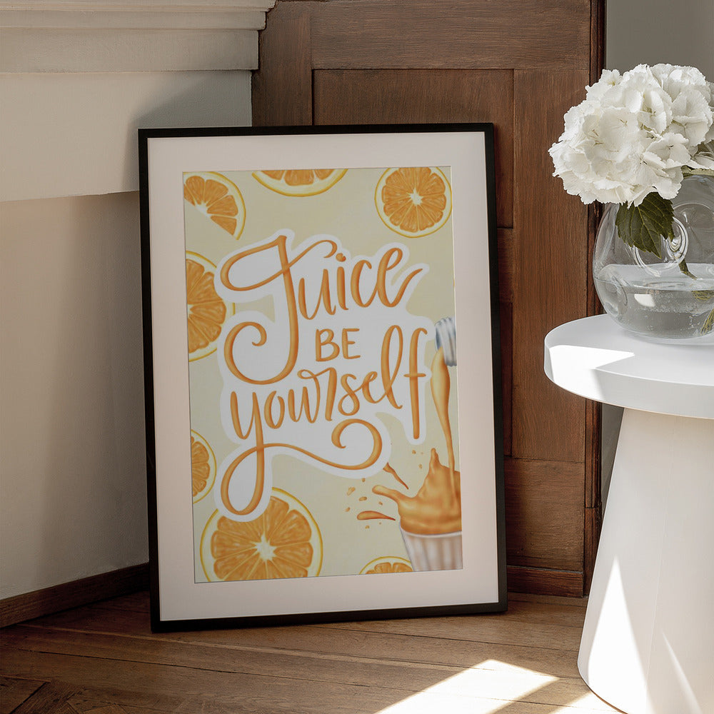 Juice be Yourself - Art Print by Aminah Eleonora