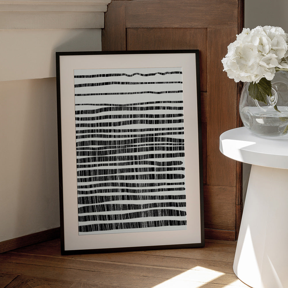 Lines - Art Print by Dan Hobday