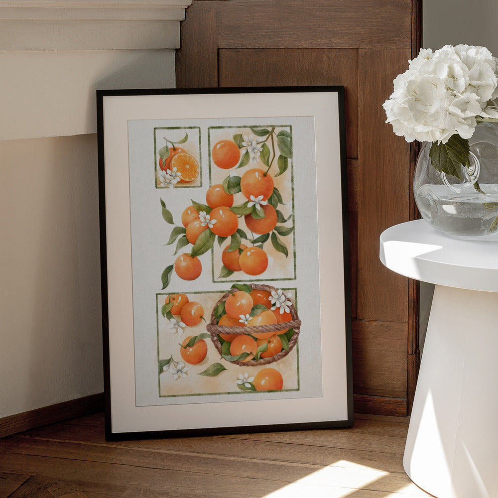 Orange Blossom - Art Print by Xuan Thai