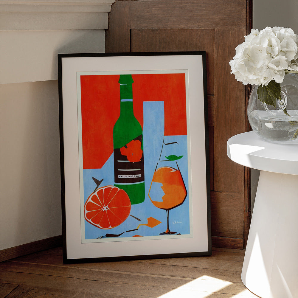 Sunny Picnic In the Park - Art Print by Bo Anderson