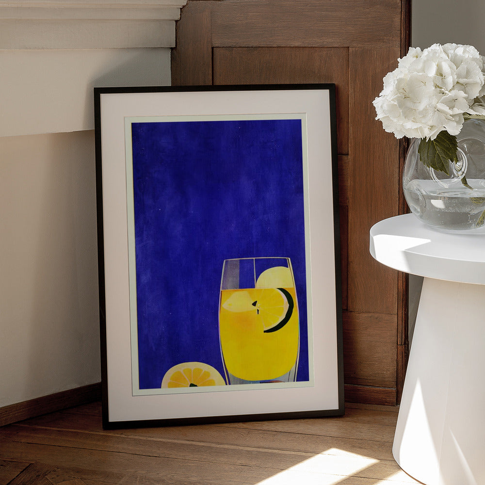 Ice Cold Lemonade - Art Print by Bo Anderson