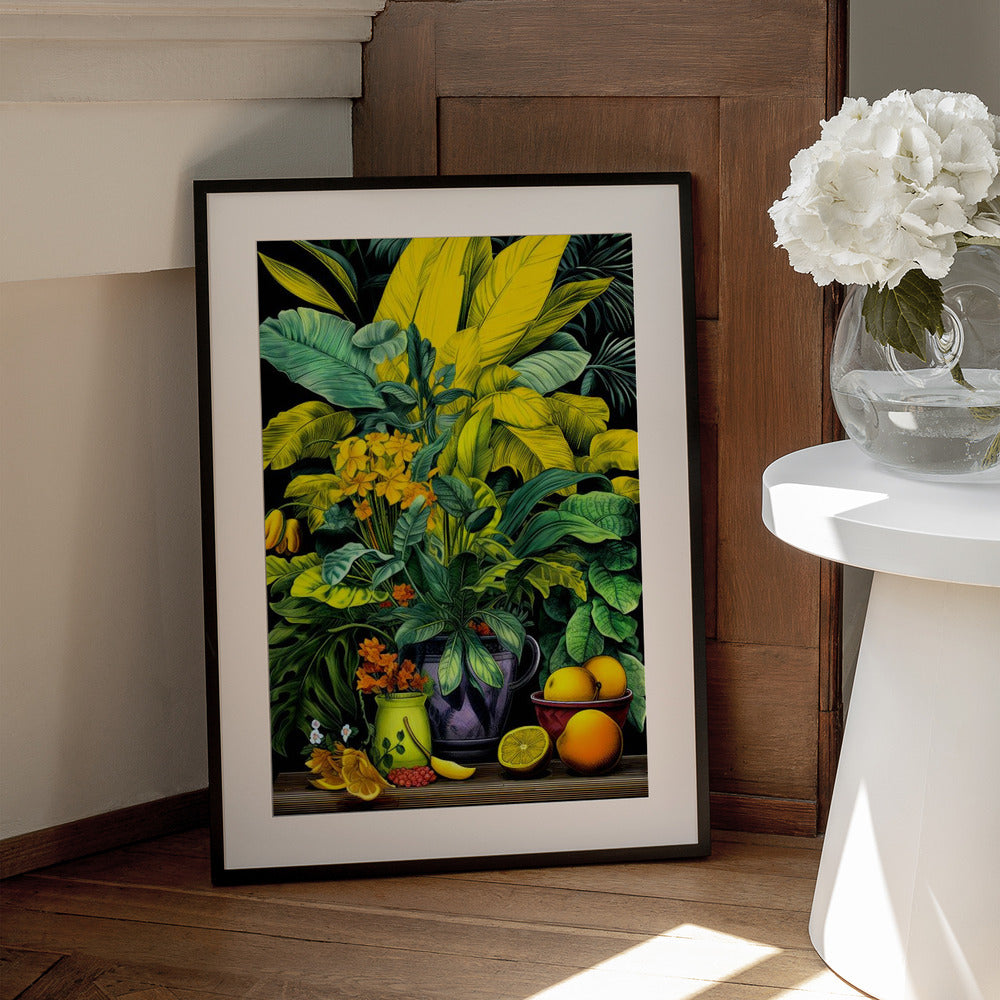 Botanical Fusion 1 - Art Print by Justyna Jaszke