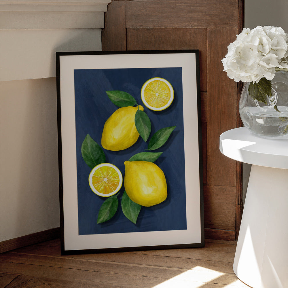 Lemons - Art Print by EMELIEmaria