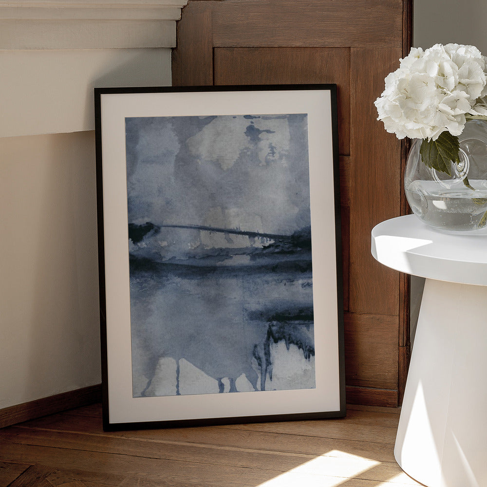 Blu 2 - Art Print by Dan Hobday