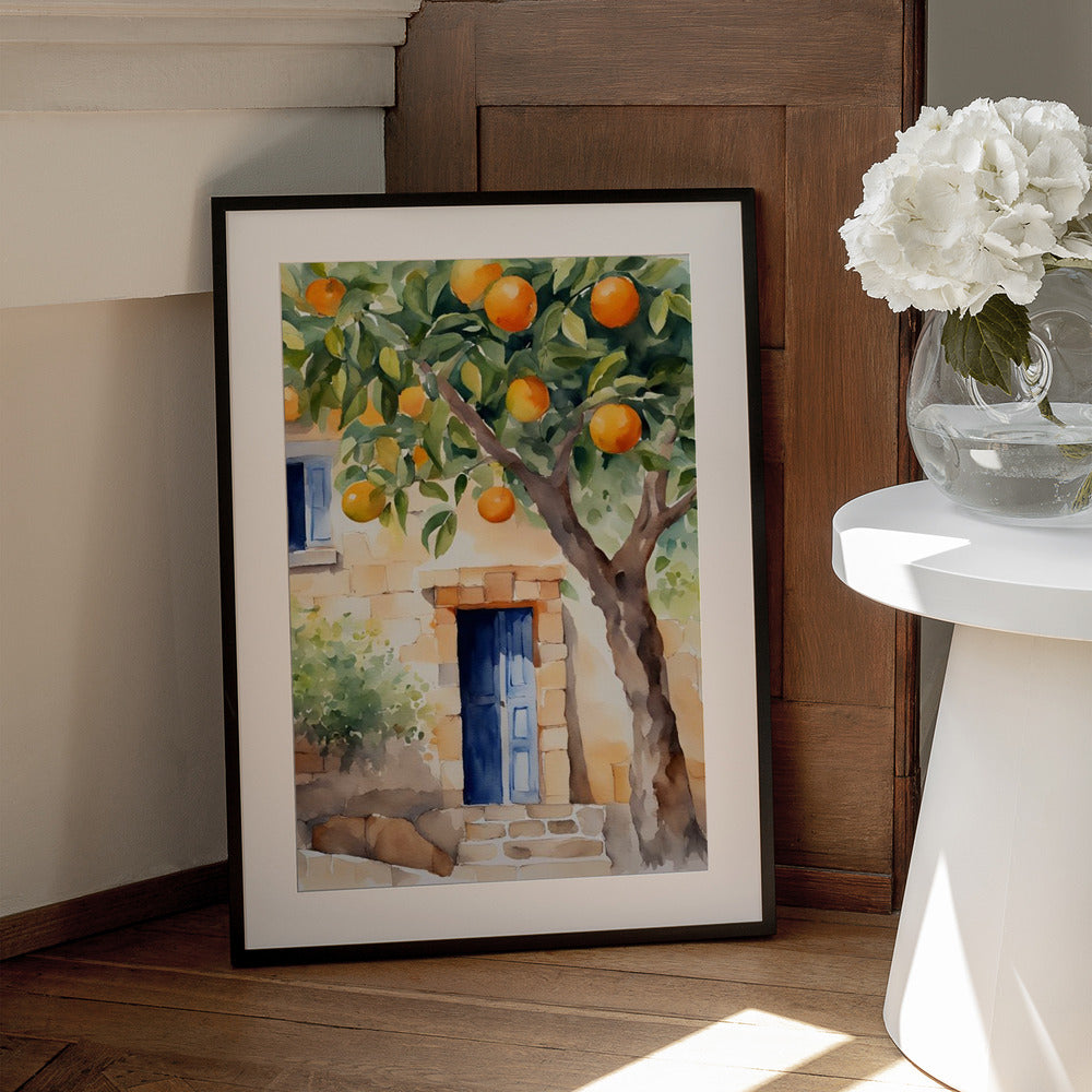 Orangetree - Art Print by Ohkimiko