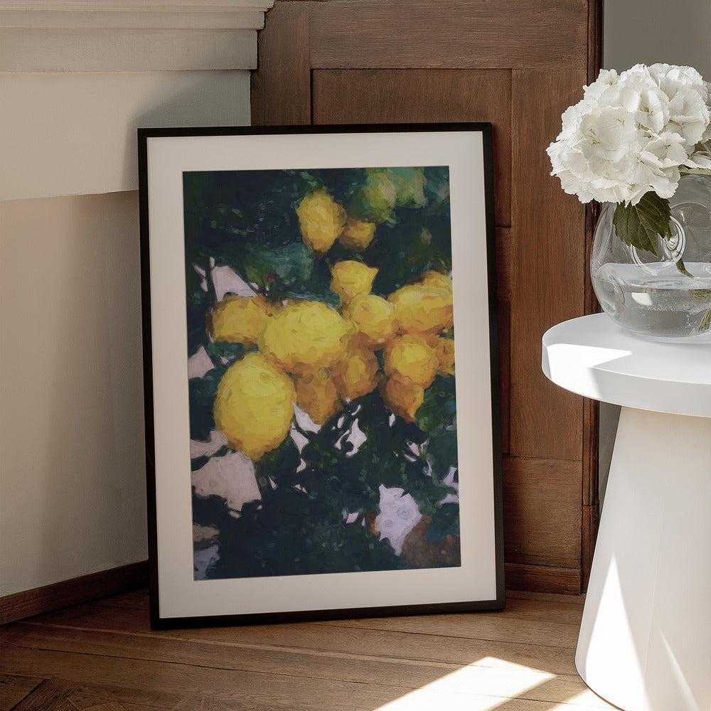 Lemonpainting Ratio2x3 Copy - Art Print by Grace Digital Art Co