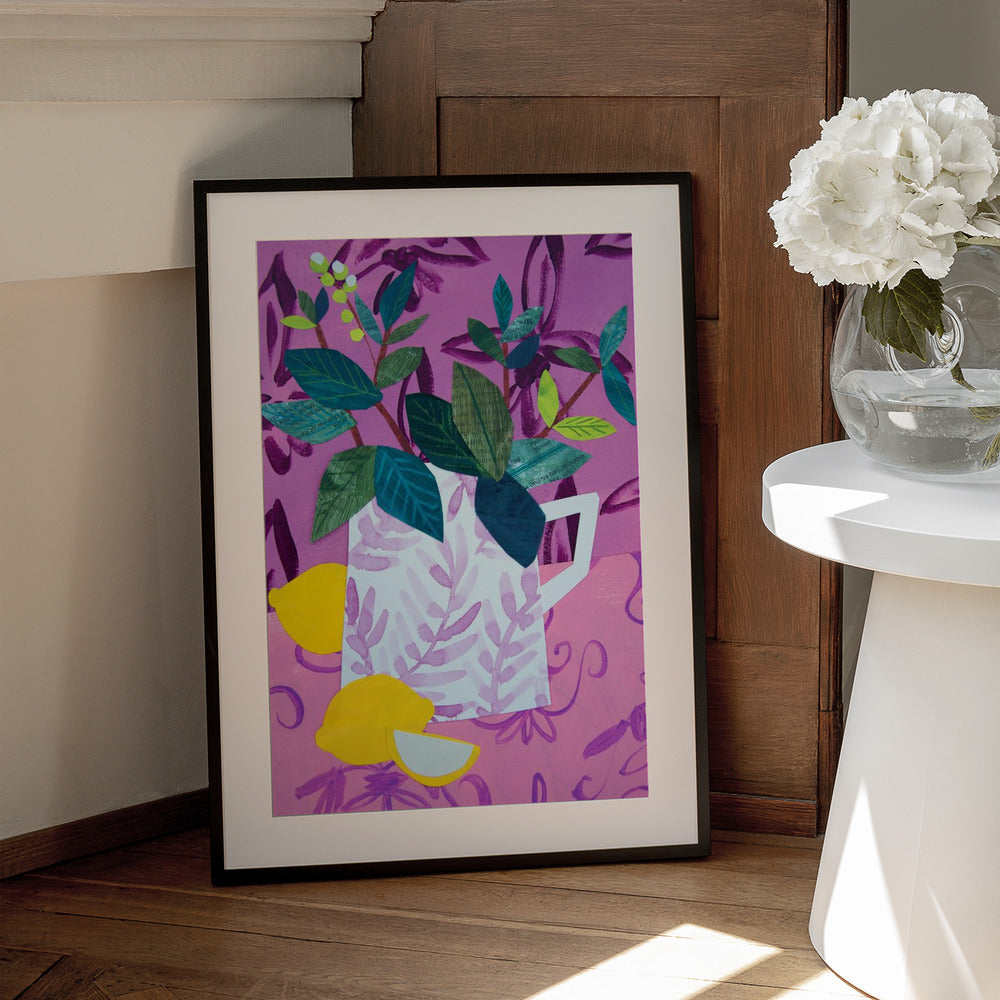 Garden Mint - Art Print by Shelley Hampe