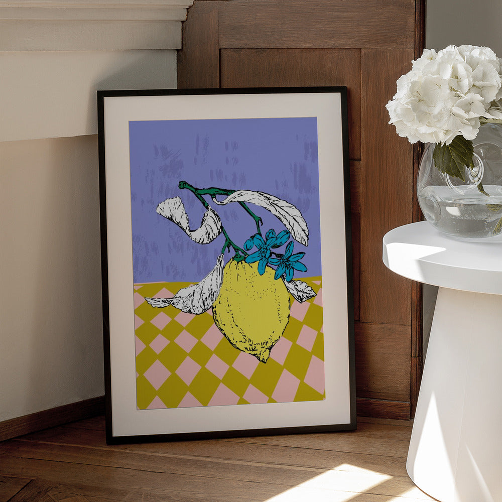 Super Fruits – Lemon 2 Fertility - Art Print by Annick
