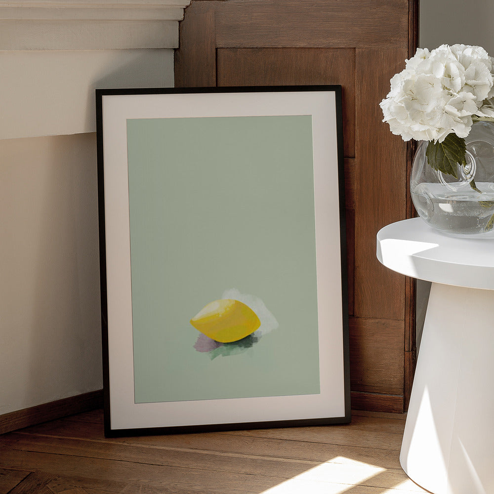 A lemon - Art Print by Rosana Laiz Blursbyai