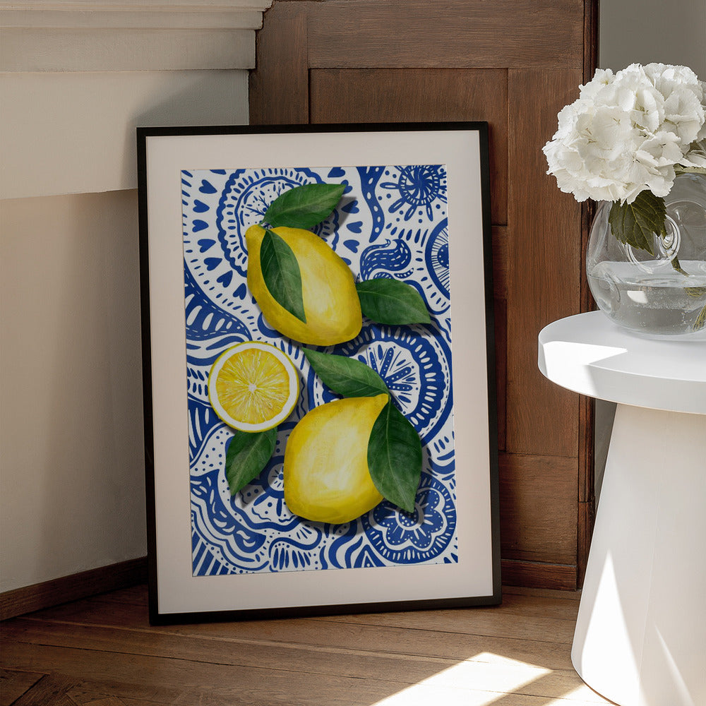 Limones - Art Print by EMELIEmaria