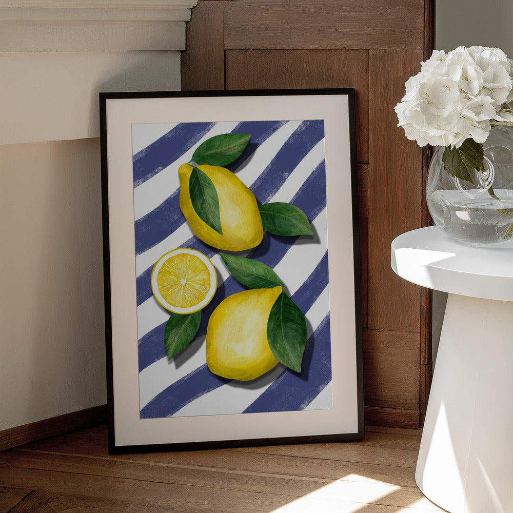 Limones - Art Print by EMELIEmaria