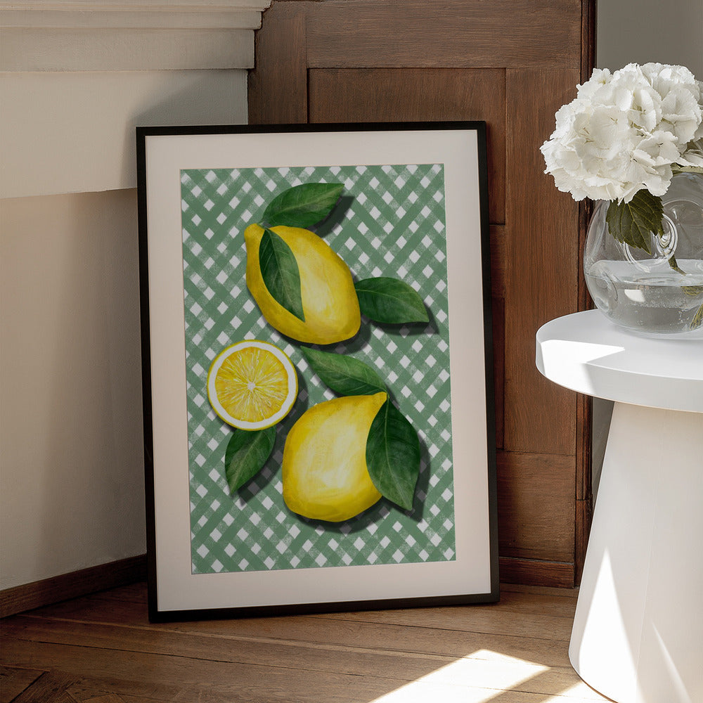 Limones - Art Print by EMELIEmaria
