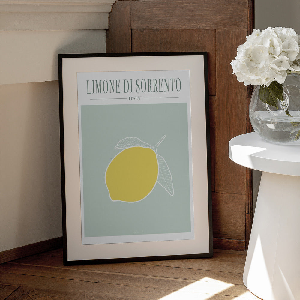 Limone Di Sorrento - Art Print by ByKammille