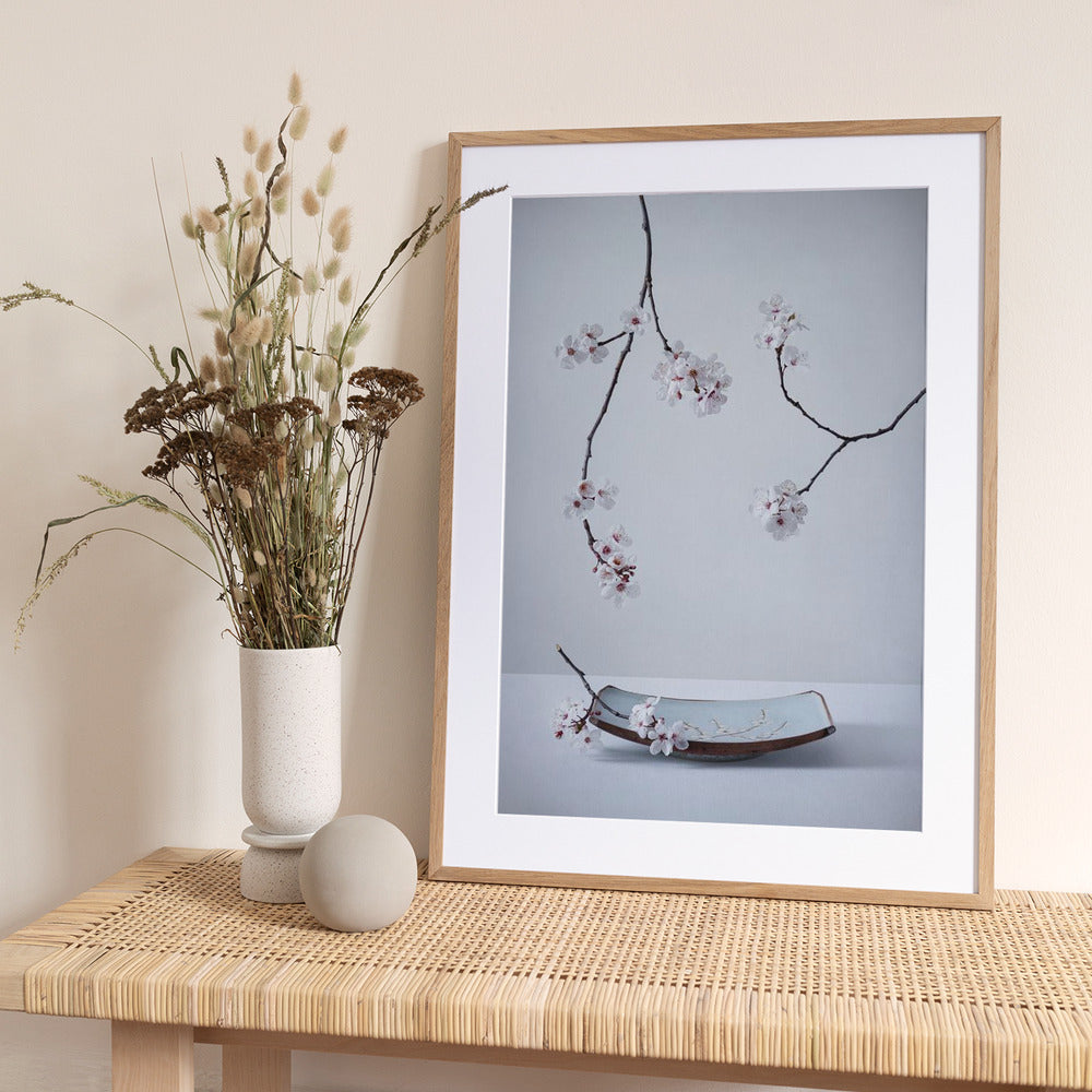 The First Cherry Blossom - Art Print by Inna Karpova