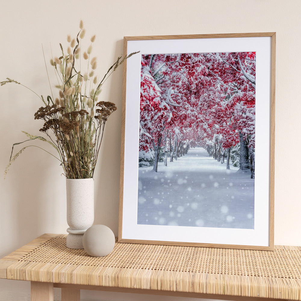 スノーメープル - Art Print by yuusei nagahata