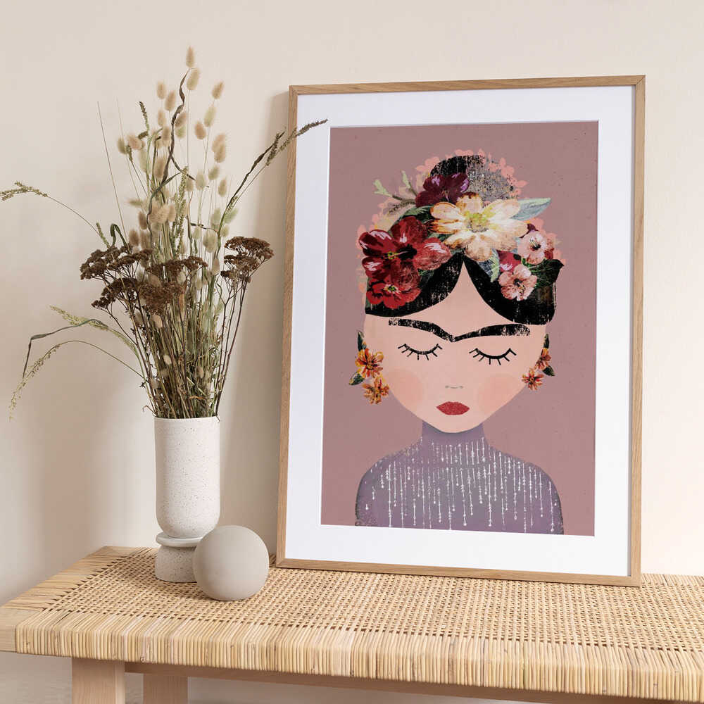 Floral Serenity - Art Print by Treechild