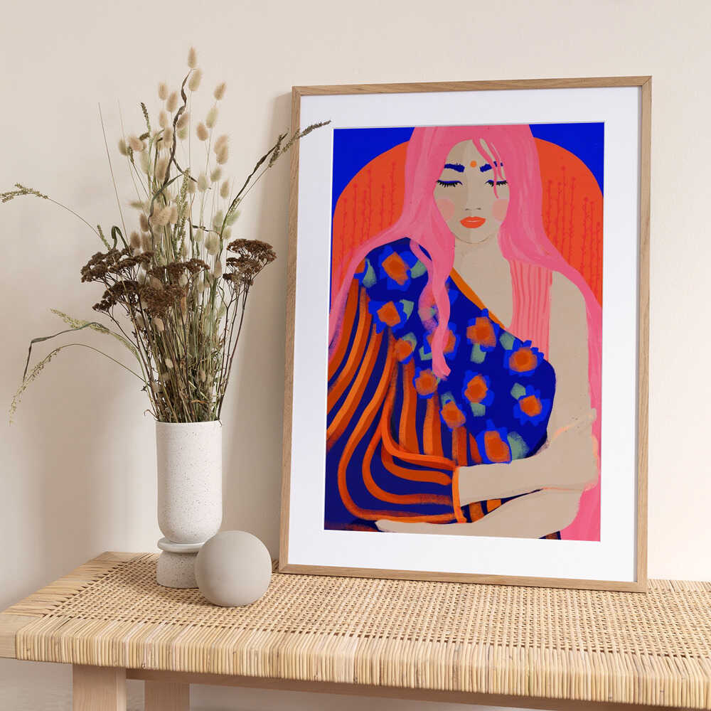 Vibrant Serenity - Art Print by Treechild