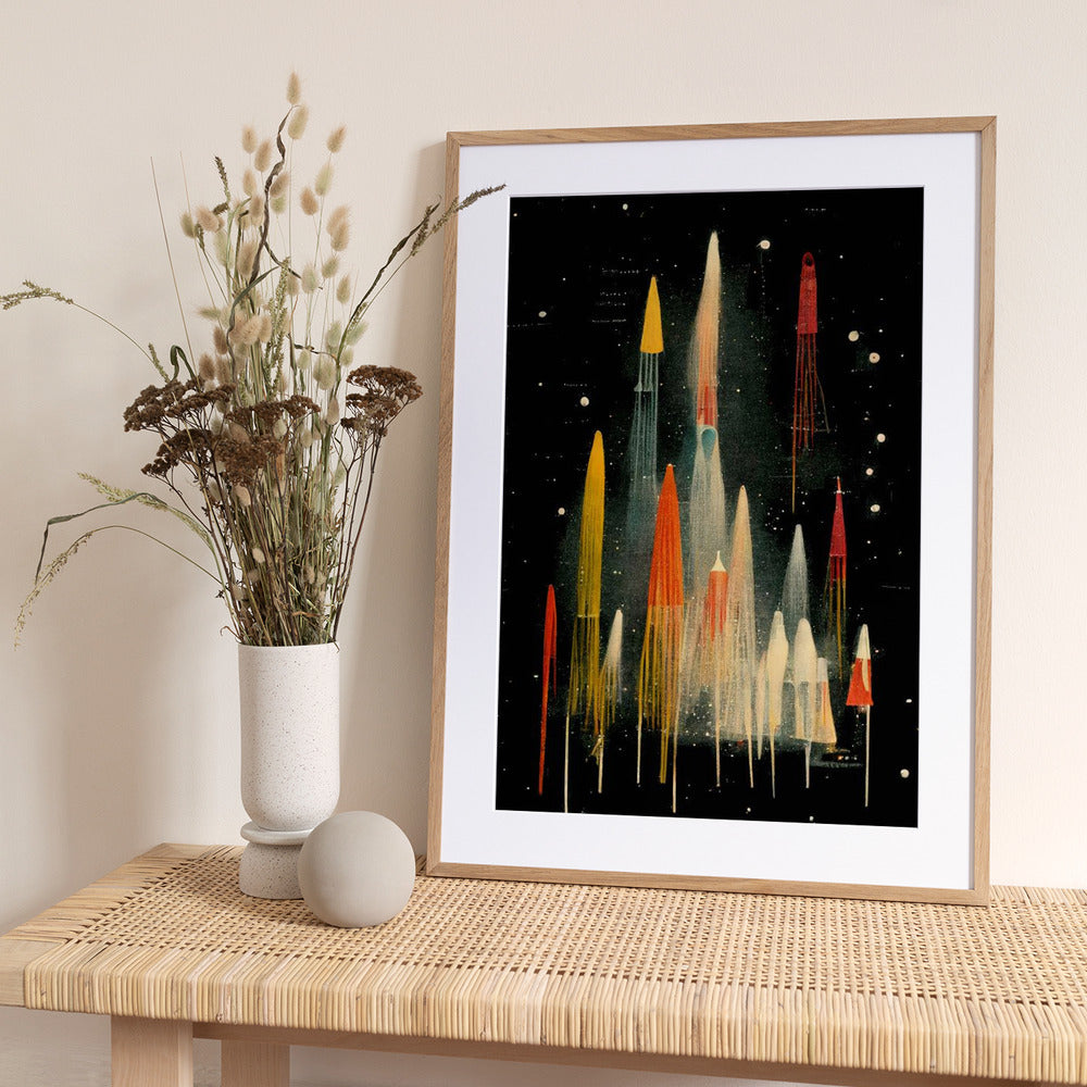 Rocket Symphony - Art Print by Treechild