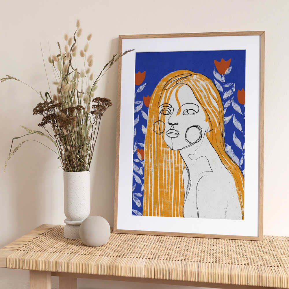 Floral Serenity - Art Print by Treechild