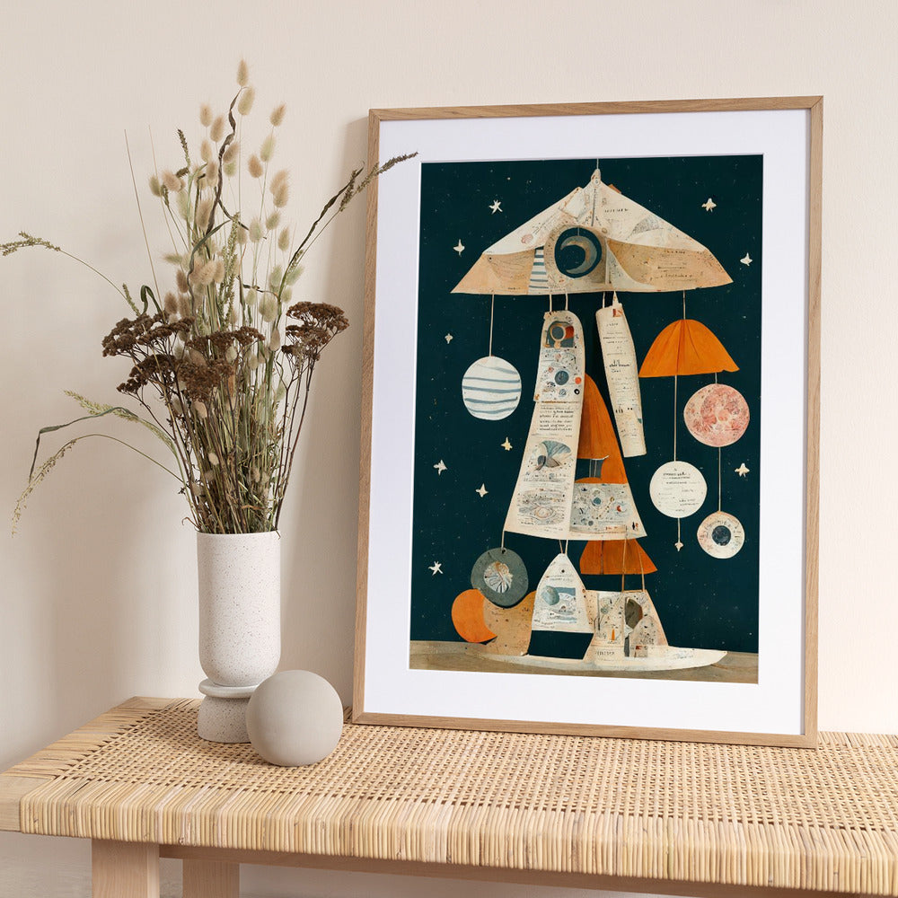 Cosmic Jamboree - Art Print by Treechild