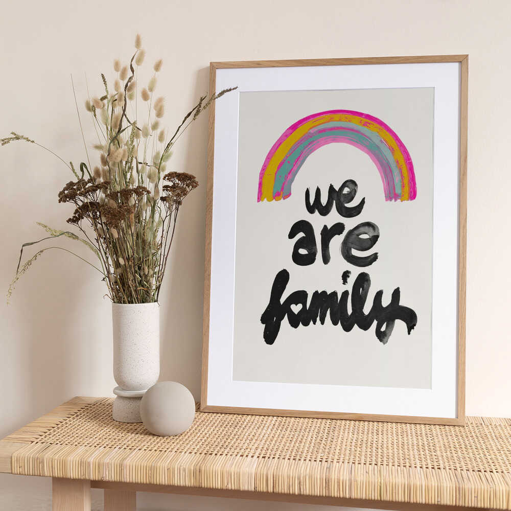 Rainbow Unity - Art Print by Treechild