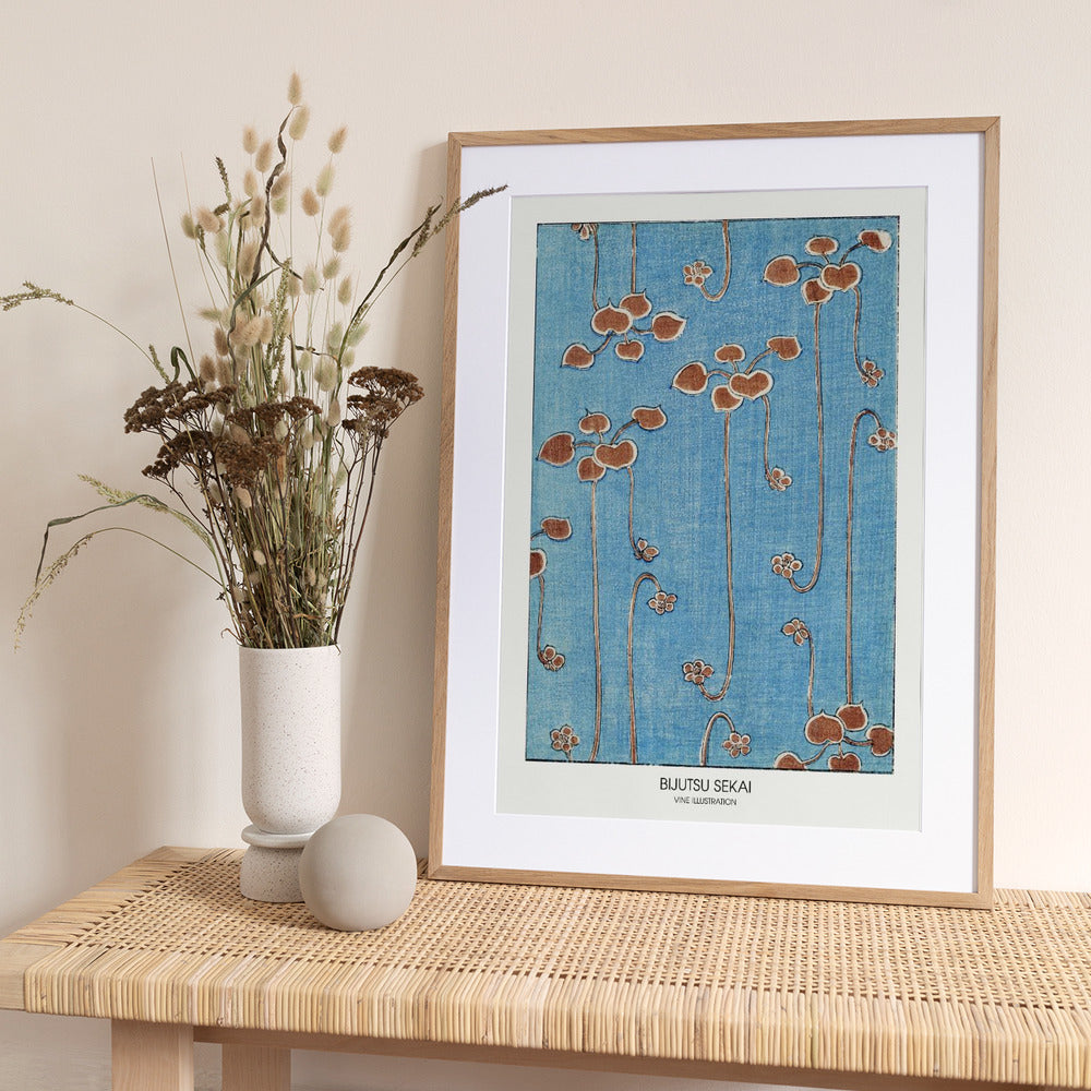 Vine Illustration - Art Print by Bijutsu Sekai