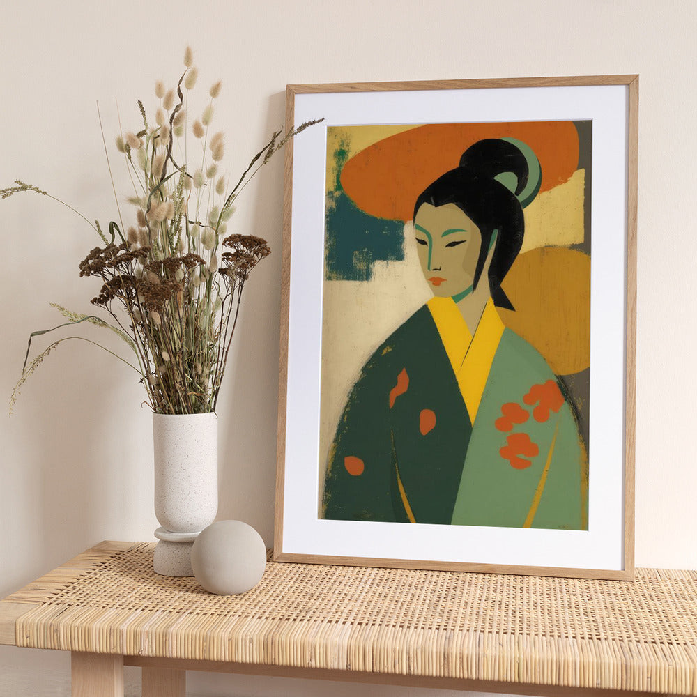 Elegant Portrait - Art Print by Treechild